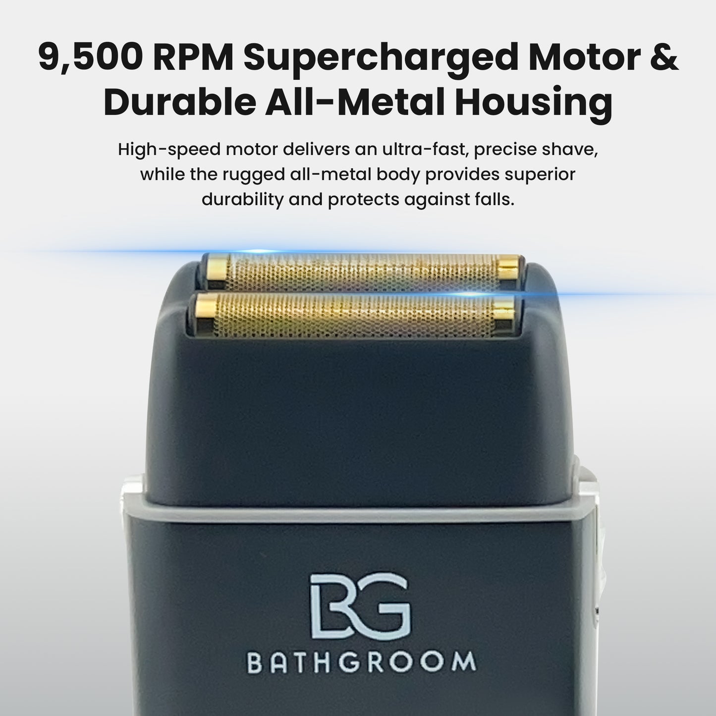 BathGroom Black Titanium Foil Shaver
