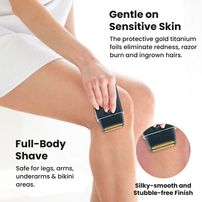 BathGroom Black Titanium Foil Shaver